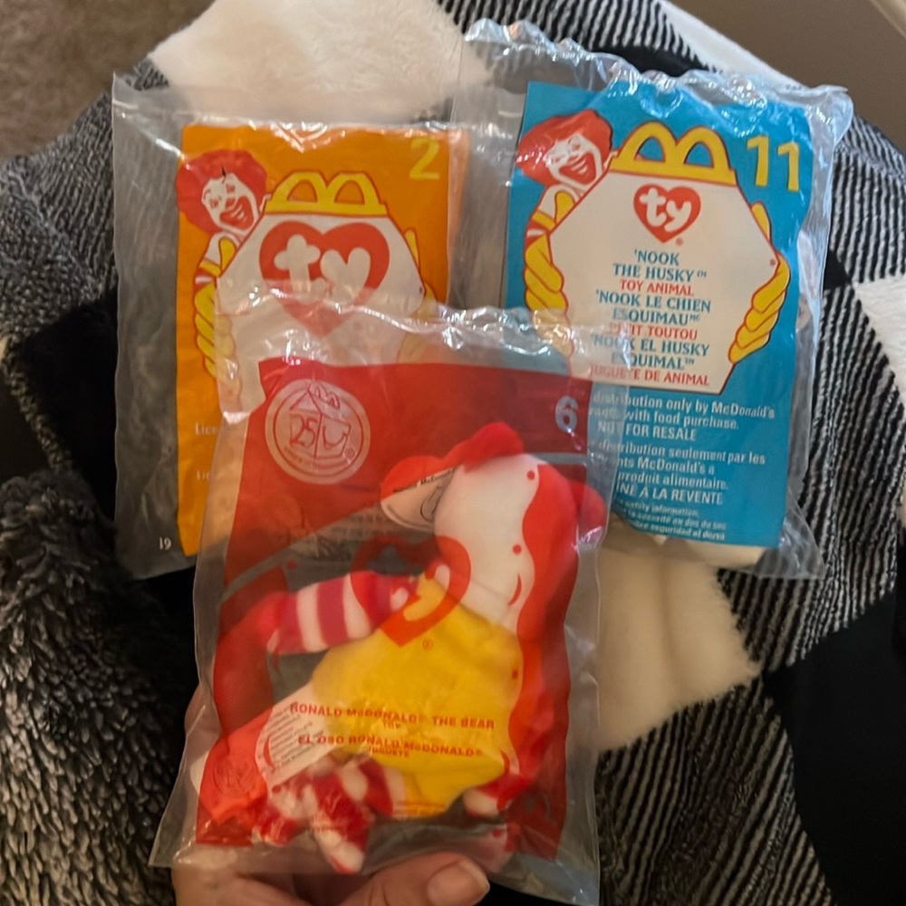 McDonald’s Ty baby’s ￼